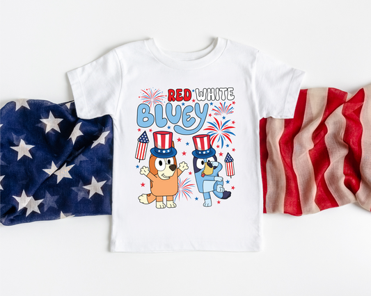 Bluey 4th Of July Graphic Tee