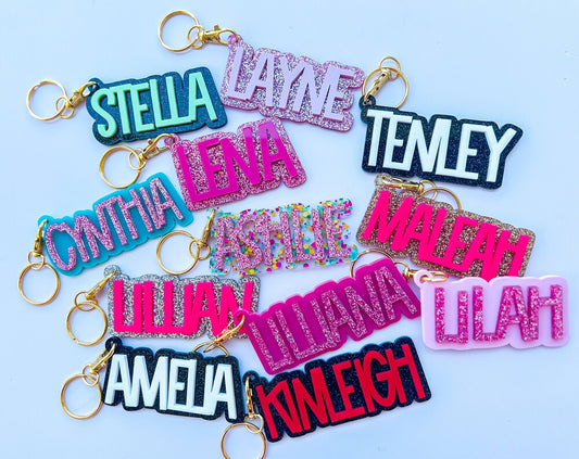 Name Keychains