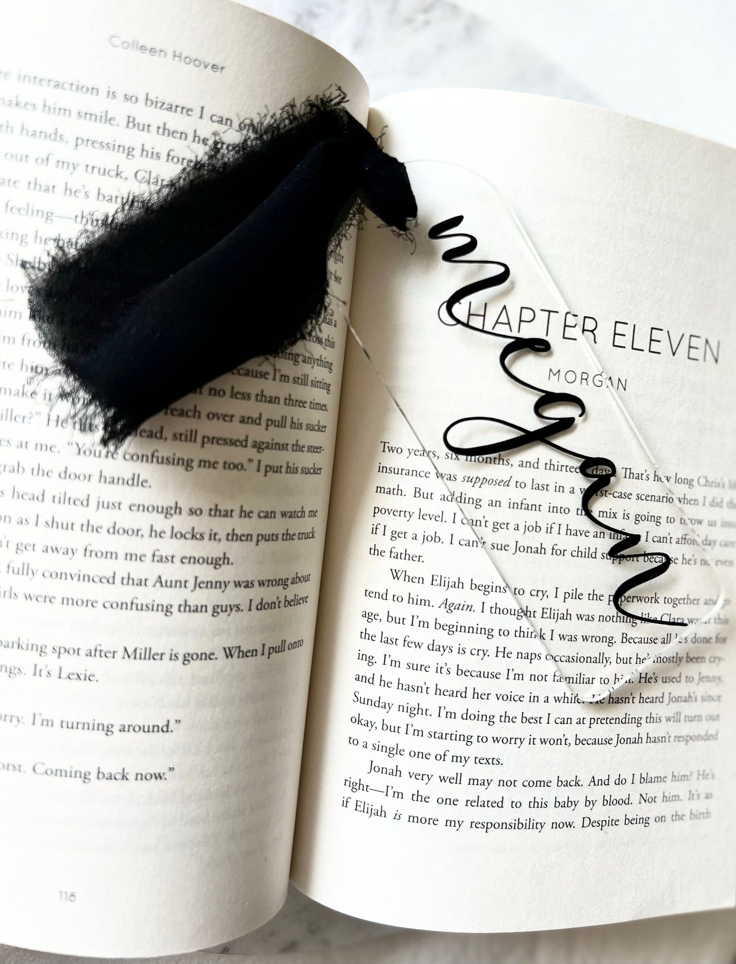 Personalized Acrylic Book Mark