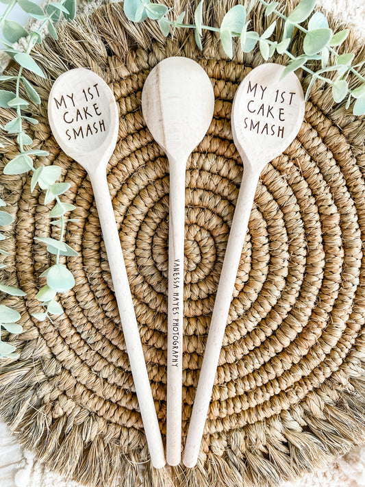 Personalized Cake Smash Spoon