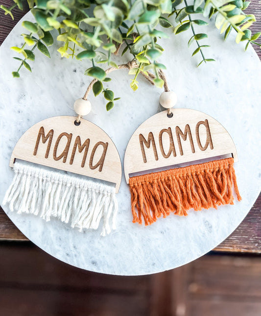 Boho Mama Car Charm