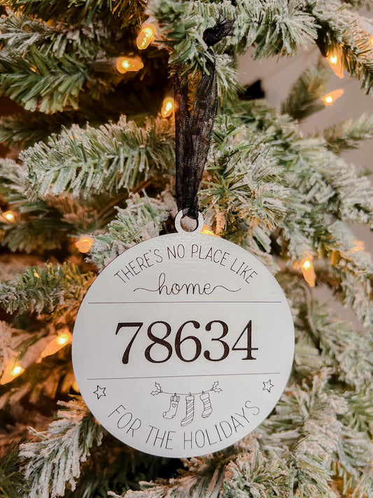 Zip Code Ornament