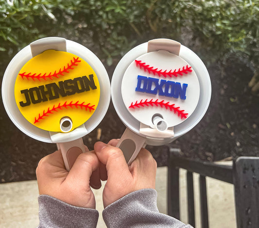 Baseball + Softball Stanley Name Plates