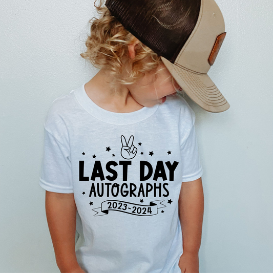 Last Day Autographs Graphic Tee