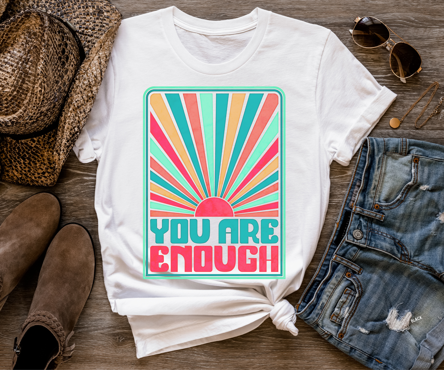 You Are Enough Graphic Tee